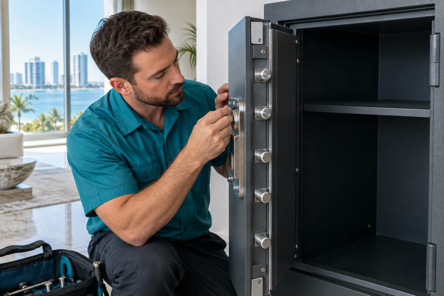 Safe servicing
